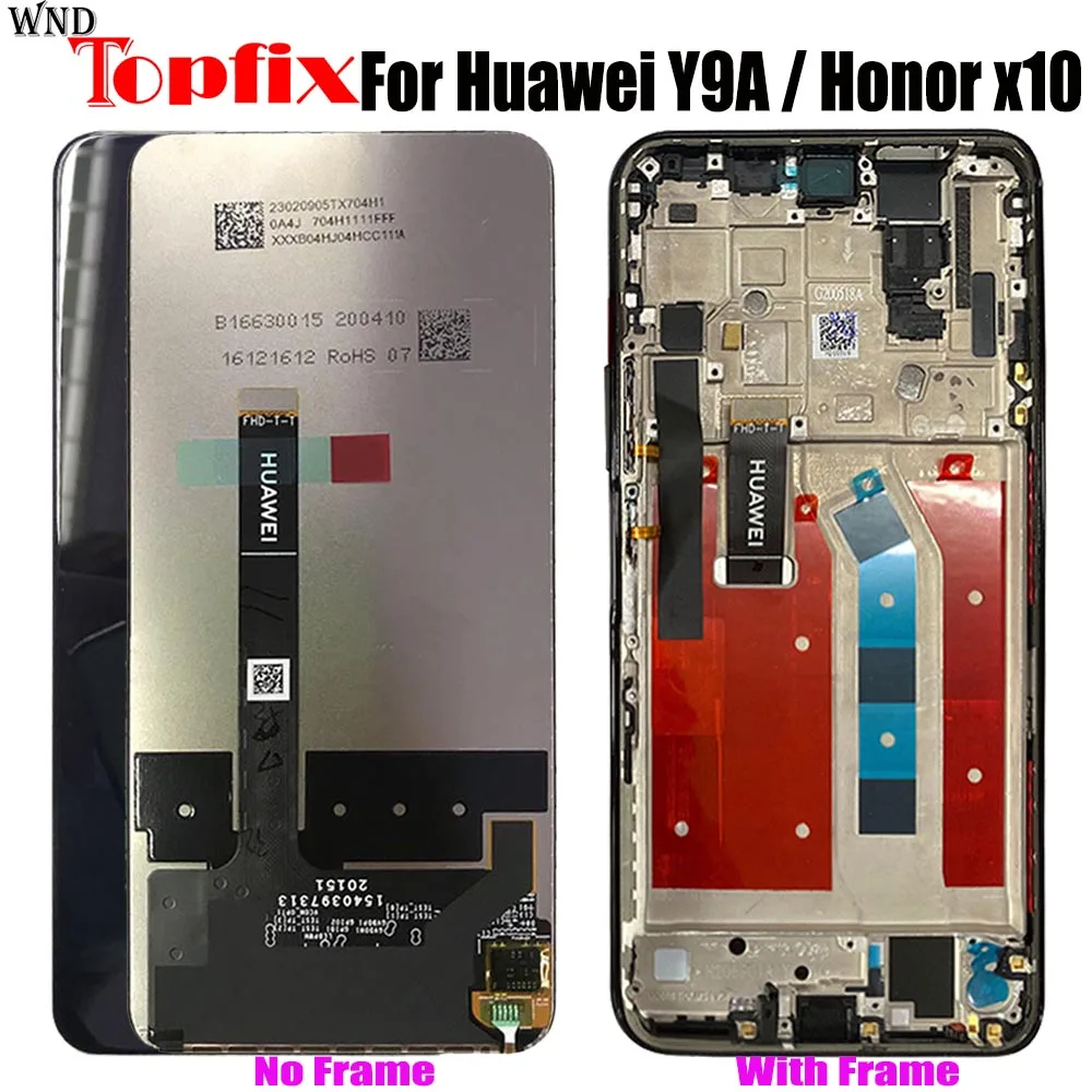 ЖК-дисплей 6,63 дюйма для Huawei Honor X10, ЖК-дисплей с сенсорным экраном для Huawei Y9A, X10, 5G LCD Enjoy 20 Plus, замена в сборе
ЖК-дисплей 6,63 дюйма для Huawei Honor X10, ЖК-дисплей с сенсорным экраном для Huawei Y9A, X10, 5G LCD Enjoy 20 Plus, замена в сборе