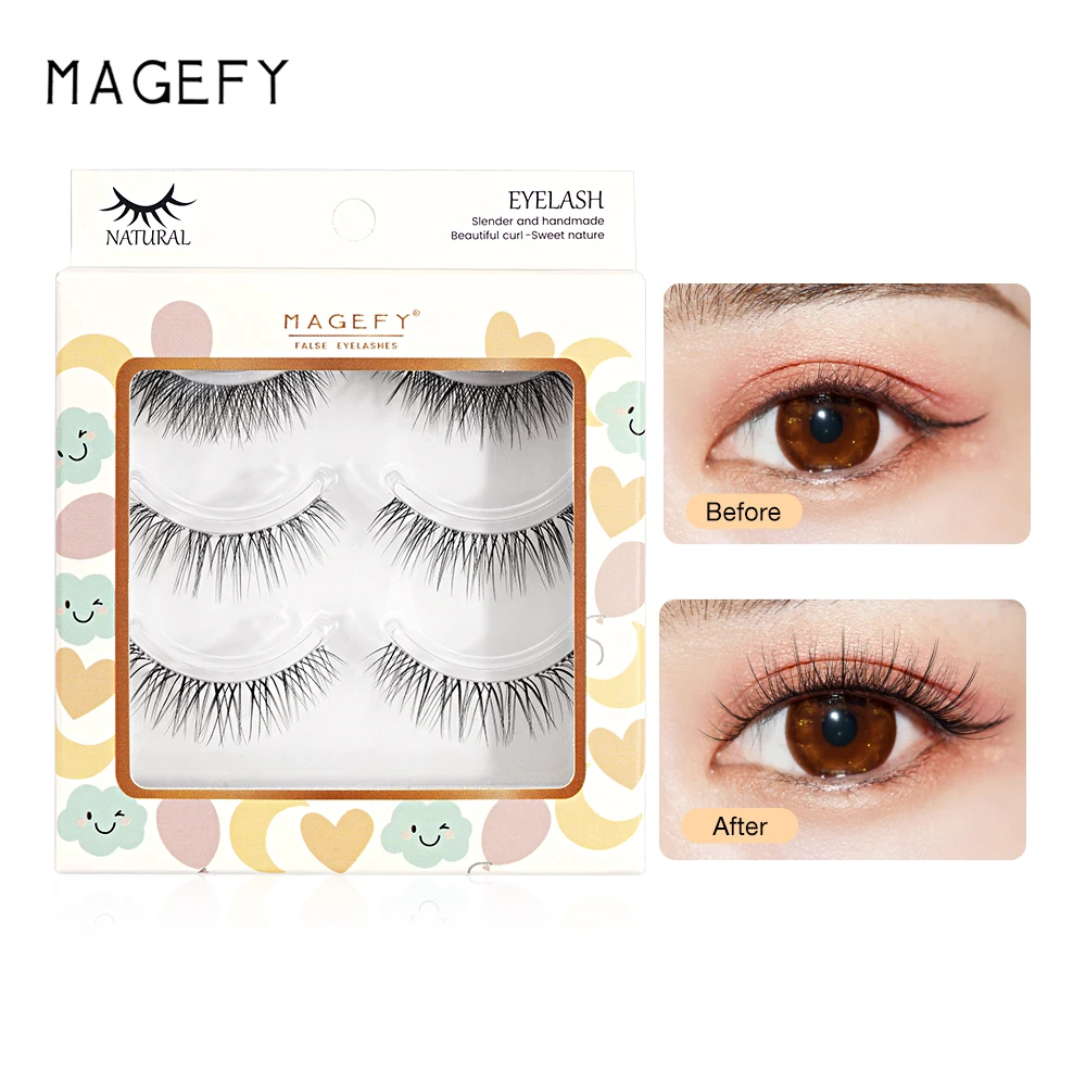 Ресницы из норки для наращивания, натуральные накладные ресницы, драматические, 3 пары
Ресницы из норки для наращивания, натуральные накладные ресницы, драматические, 3 пары