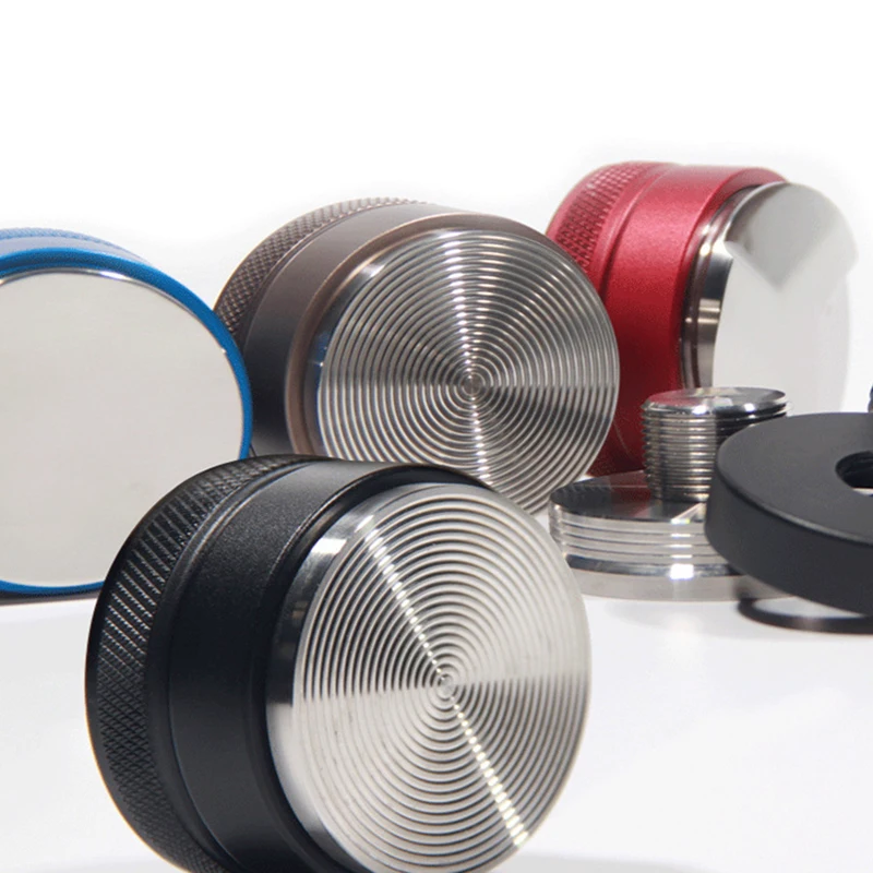 49/51/53/58mm Coffee Tamper Coffee Distributor, 304 Stainless Steel Base Clear Body Espresso Coffee Press Coffee Powder Hammer
49/51/53/58mm Coffee Tamper Coffee Distributor, 304 Stainless Steel Base Clear Body Espresso Coffee Press Coffee Powder Hammer