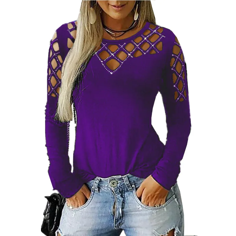 Spring Women Tops Plus Sizes T-Shirt Hollow Out Vintage Femme Sexy Hole Befree Boho Full Long Sleeve
Spring Women Tops Plus Sizes T-Shirt Hollow Out Vintage Femme Sexy Hole Befree Boho Full Long Sleeve
