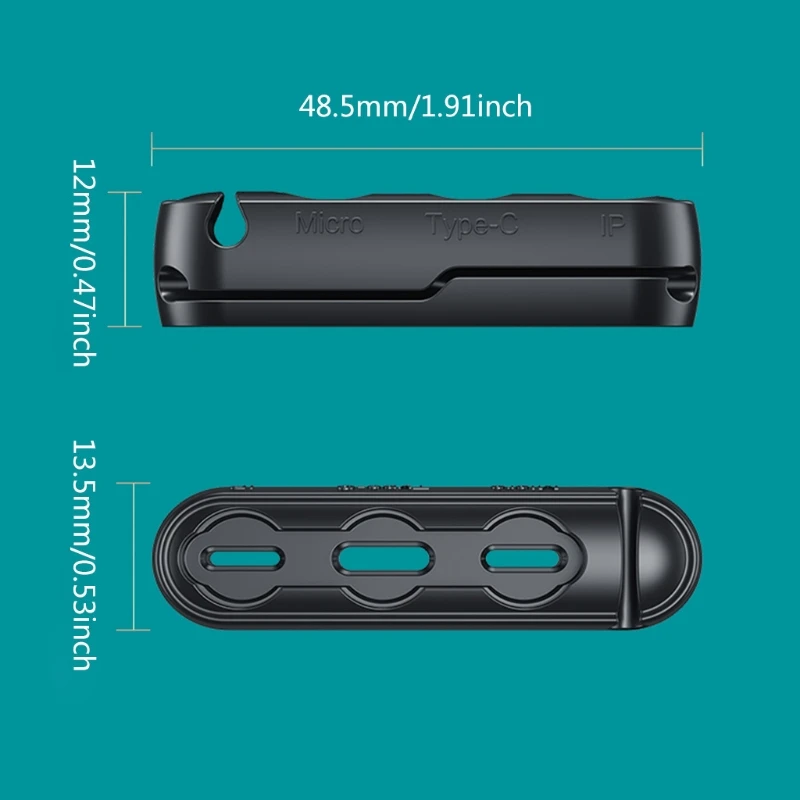 P8DF Environmentally Friendly Silicone Cable Organization Magnetic Cable Plug Protective Sleeve for Micro USB Type C
P8DF Environmentally Friendly Silicone Cable Organization Magnetic Cable Plug Protective Sleeve for Micro USB Type C