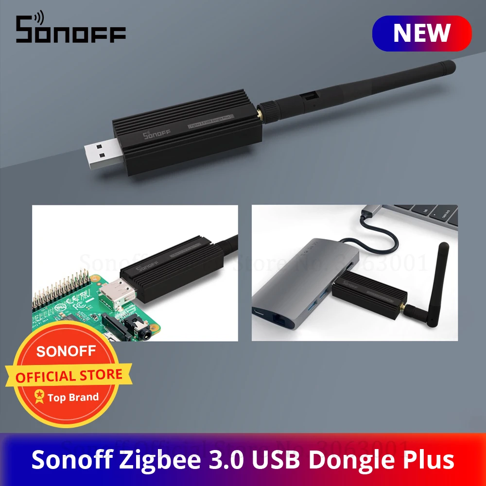Беспроводной USB-ключ SONOFF ZB Dongle-P Zigbee 3 0 анализатор шлюза Zigbee2MQTT захват через