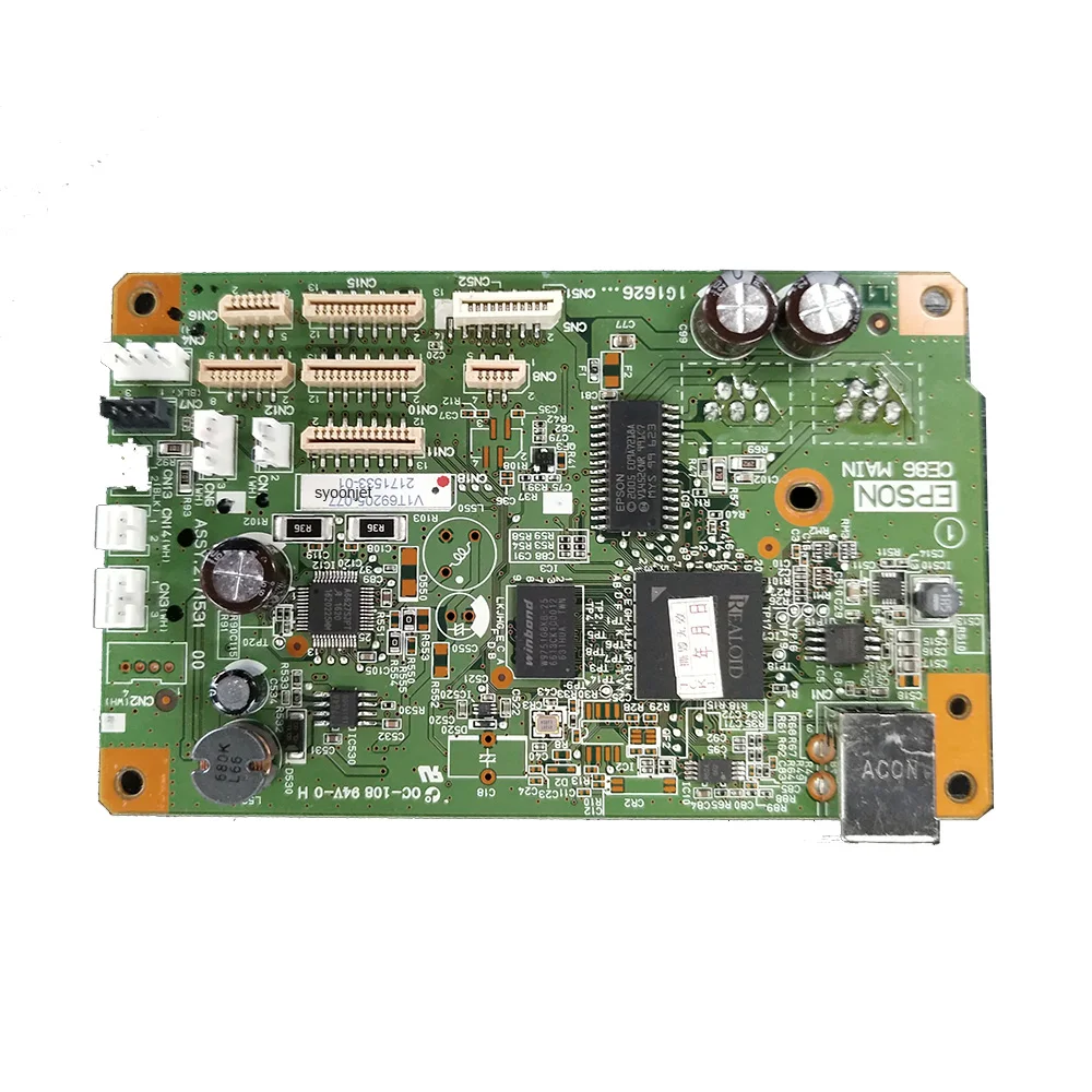 Mainboard Main Board matter Board Mother Board For Epson L805 UV Printer flatbed Tshirt printer Epson L805 L801 R330 F180000
Mainboard Main Board matter Board Mother Board For Epson L805 UV Printer flatbed Tshirt printer Epson L805 L801 R330 F180000