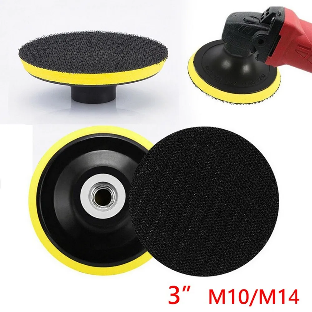 3 Pcs Backing Pad Polishing Disc W/ Hook&Loop 3'' 75mm M10/M14 Thread Hole For Electric Polisher Accessories
3 Pcs Backing Pad Polishing Disc W/ Hook&Loop 3'' 75mm M10/M14 Thread Hole For Electric Polisher Accessories