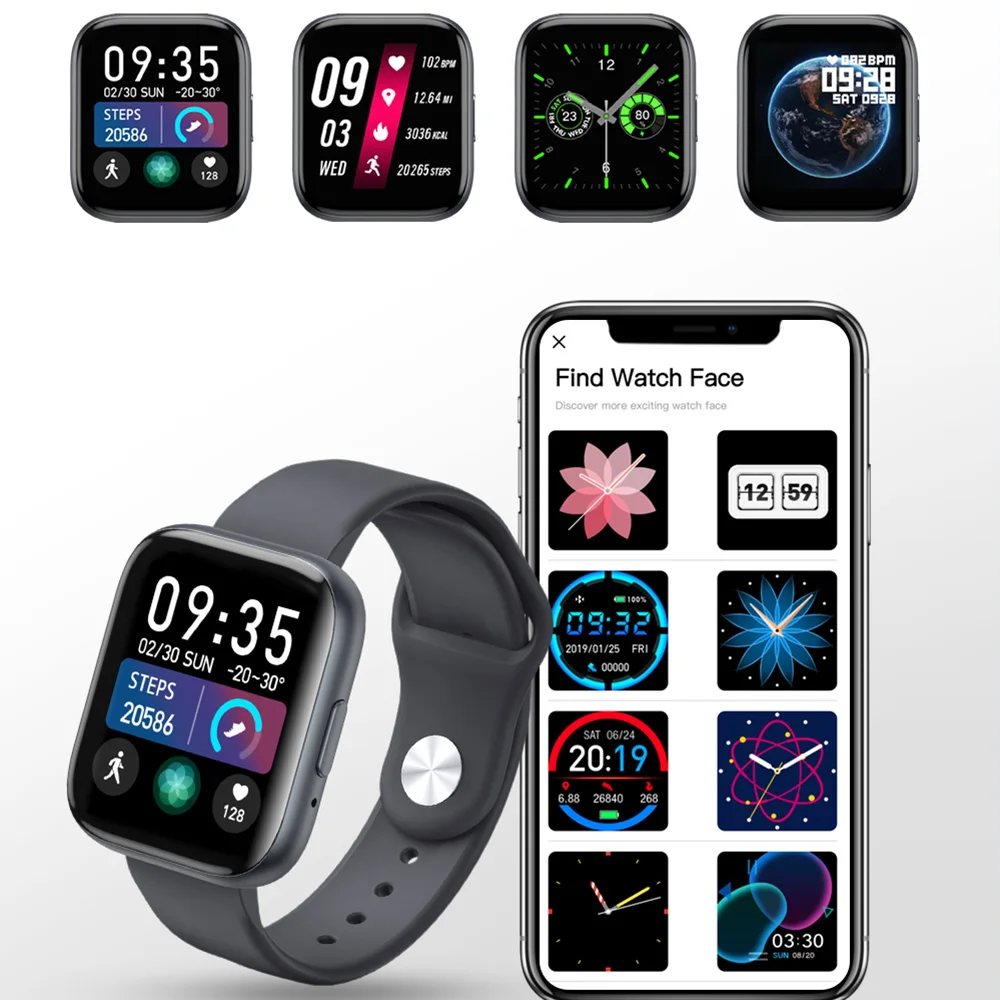 Smart Watch For Adults Sport Fitness Heart Rate Monitor Smartwatch DIY Dial Smart Bracelet Blood Pressure Oxygen 2021
Smart Watch For Adults Sport Fitness Heart Rate Monitor Smartwatch DIY Dial Smart Bracelet Blood Pressure Oxygen 2021
