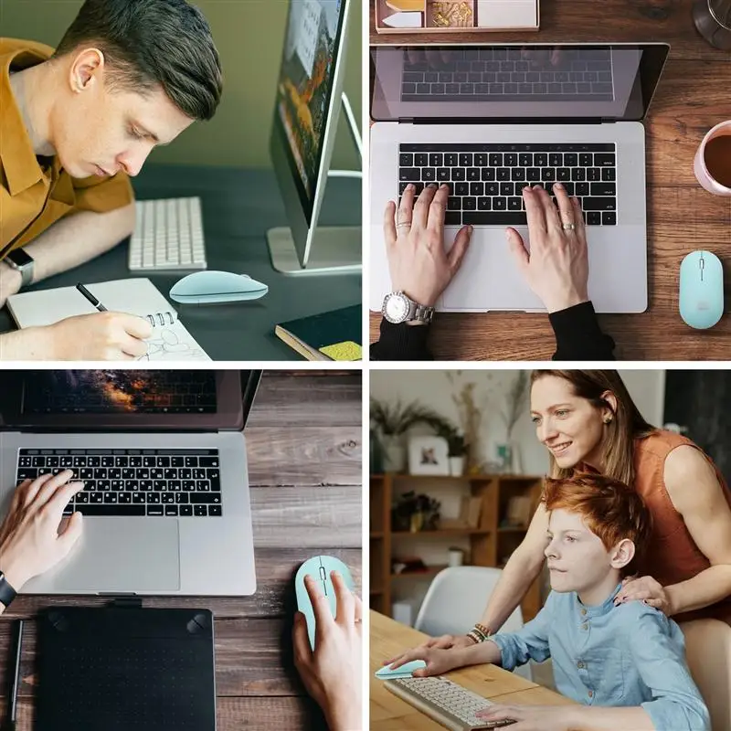 1Pc Creative Wireless Mouse Desktop Computer Laptop Silent Mouse for Office
1Pc Creative Wireless Mouse Desktop Computer Laptop Silent Mouse for Office