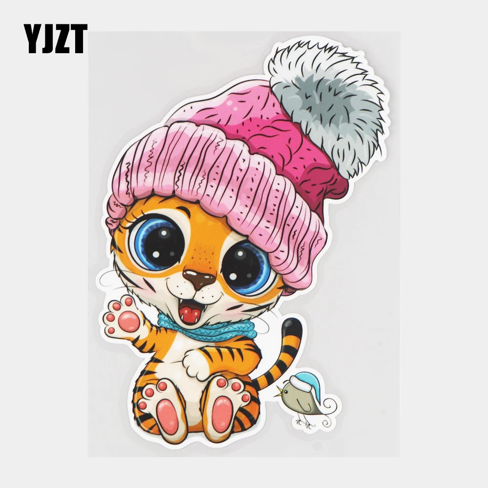 YJZT 13.3×17.9CM Cute Tiger Cartoon Car Stickers Personality Body Decoration Accessories 21A-0627
YJZT 13.3×17.9CM Cute Tiger Cartoon Car Stickers Personality Body Decoration Accessories 21A-0627