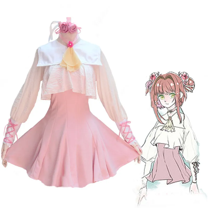 Anime Card Captor Sakura Kinomoto Sakura Cosplay Costume Pink Lolita Dress Costumes Cosplay Japan Uniform Anime Costume
Anime Card Captor Sakura Kinomoto Sakura Cosplay Costume Pink Lolita Dress Costumes Cosplay Japan Uniform Anime Costume