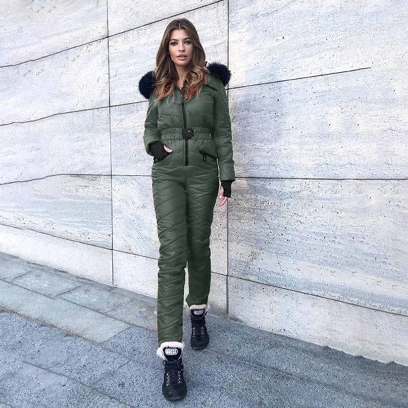 One Piece Ski Suit Women Jackets Winter Hooded Parka Jumpsuit Women Cotton bodysuit Sashes Jumpsuits Zipper Overalls Tracksuits
One Piece Ski Suit Women Jackets Winter Hooded Parka Jumpsuit Women Cotton bodysuit Sashes Jumpsuits Zipper Overalls Tracksuits