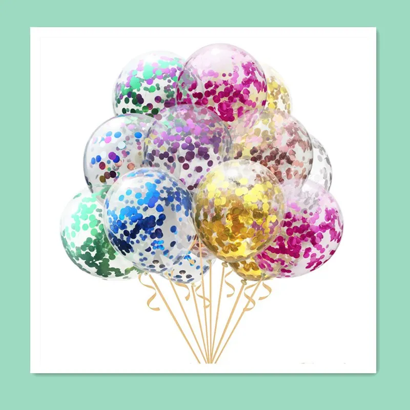 5pcs 12inch Clear Confetti Latex Balloons for Event Decoration Party Supplies Decoration Baby Shower Inflatable Air Balloons
5pcs 12inch Clear Confetti Latex Balloons for Event Decoration Party Supplies Decoration Baby Shower Inflatable Air Balloons