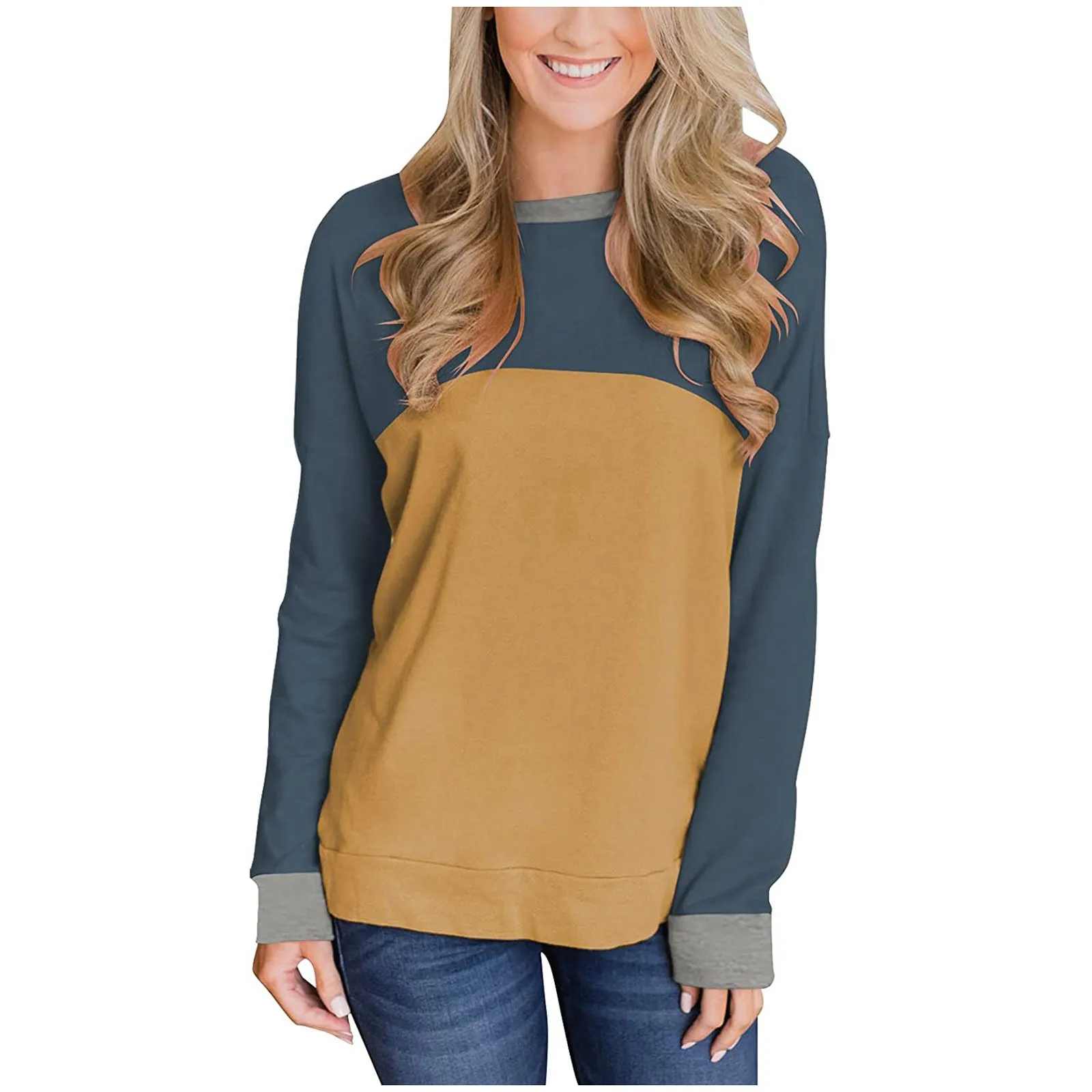 Женский Повседневный пуловер с длинным рукавом и прострочкой, топы в стиле Харадзюку, толстовки, свободная блузка оверсайз с круглым вырезо...
Женский Повседневный пуловер с длинным рукавом и прострочкой, топы в стиле Харадзюку, толстовки, свободная блузка оверсайз с круглым вырезо...