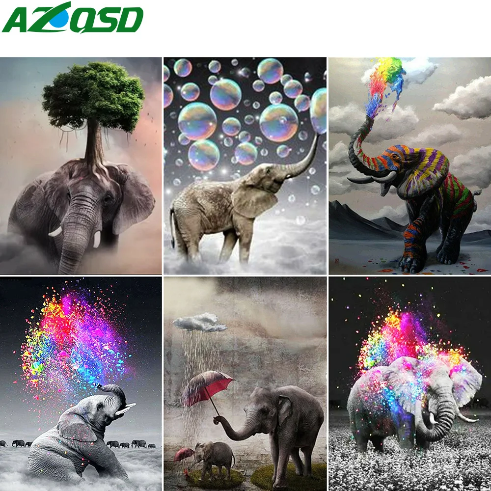 AZQSD Алмазная картина слон полная дрель 5D DIY Новое поступление Алмазная вышивка Животные вышивка крестиком украшения для домашнего искусств...
AZQSD Алмазная картина слон полная дрель 5D DIY Новое поступление Алмазная вышивка Животные вышивка крестиком украшения для домашнего искусств...