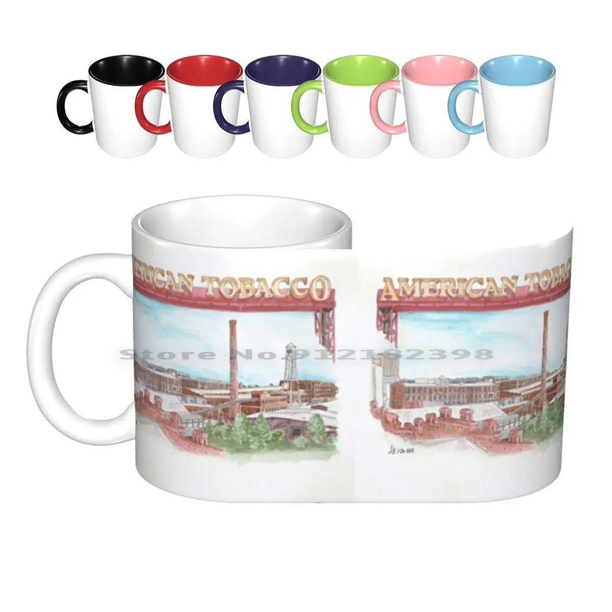 American Tobacco Ceramic Mugs Coffee Cups Milk Tea Mug Durham North Carolina Tobacco American American Tobacco Campus Lucky
American Tobacco Ceramic Mugs Coffee Cups Milk Tea Mug Durham North Carolina Tobacco American American Tobacco Campus Lucky