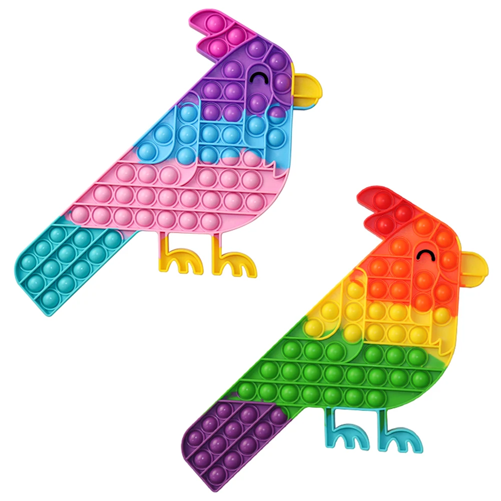 Silicone Woodpecker Push Bubble Toys Autism Needs Reliver Stress Toy Interative Children Adult Sensory Finger Squeezing GameGift
Silicone Woodpecker Push Bubble Toys Autism Needs Reliver Stress Toy Interative Children Adult Sensory Finger Squeezing GameGift