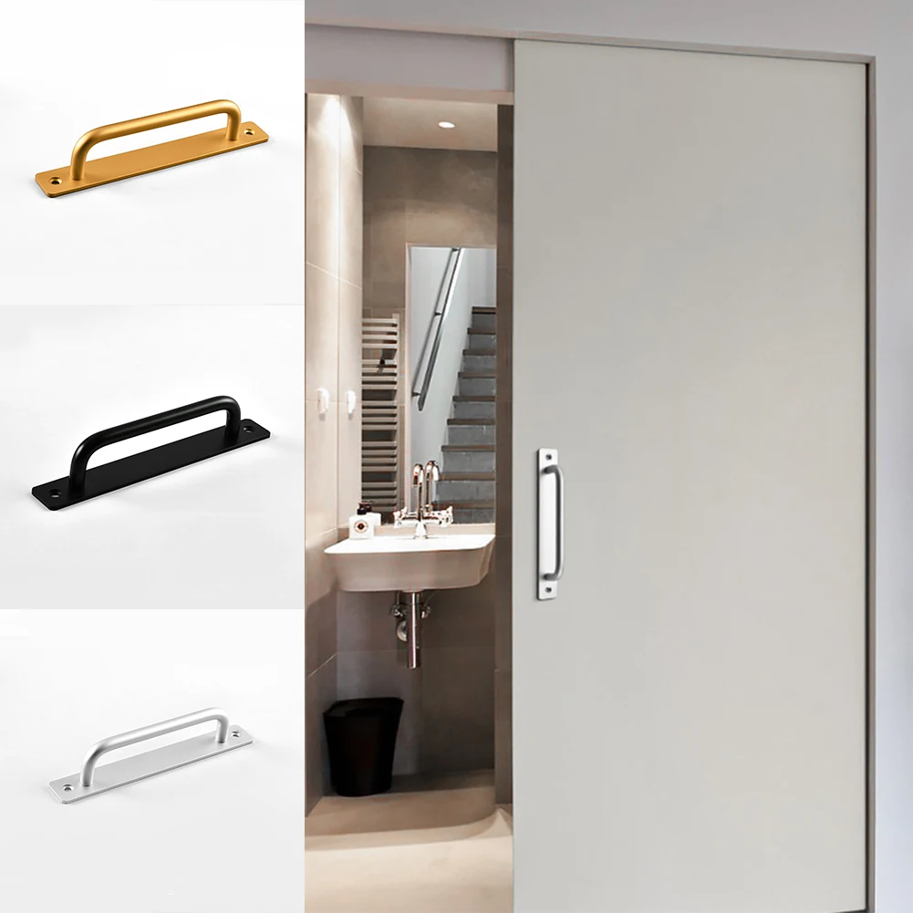 Wooden Door Balcony Sliding Barn Door Handle Aluminum Alloy Punch-Free Sliding Door Handle Home Improvement Tools
Wooden Door Balcony Sliding Barn Door Handle Aluminum Alloy Punch-Free Sliding Door Handle Home Improvement Tools