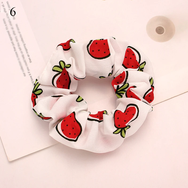 Korean New Hair Accessories Summer Fresh Fruit hair ring lemon Cherry Elastic Scrunchie Hairband Ponytail for Girls headdress
Korean New Hair Accessories Summer Fresh Fruit hair ring lemon Cherry Elastic Scrunchie Hairband Ponytail for Girls headdress