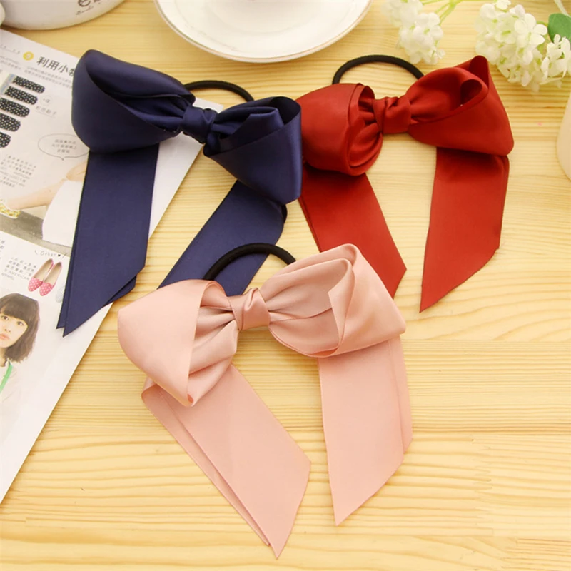 New Korean Bow Rubber Bands Women Cute Elastic Hair Rope Scrunchies Hair Tie Girl Students Ponytail Holder Hair Accessories Gift
New Korean Bow Rubber Bands Women Cute Elastic Hair Rope Scrunchies Hair Tie Girl Students Ponytail Holder Hair Accessories Gift
