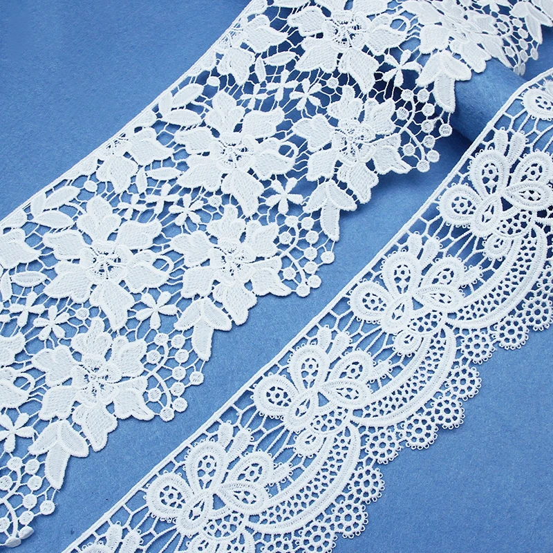 Craft Dress Accessories African Laces 2021 Fabric Sewing Trim Diy 10yard White Flower Ribbon Skirt Curtain Wedding Decoration
Craft Dress Accessories African Laces 2021 Fabric Sewing Trim Diy 10yard White Flower Ribbon Skirt Curtain Wedding Decoration