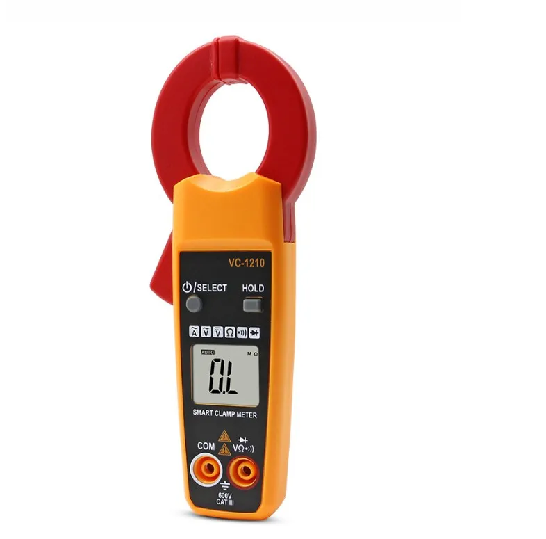 Auto Range Pocket Digital Clamp Meter AC / DC Current and Voltage Ampere Ohm Tester Ammeter Multimeter Electrician Tool
Auto Range Pocket Digital Clamp Meter AC / DC Current and Voltage Ampere Ohm Tester Ammeter Multimeter Electrician Tool
