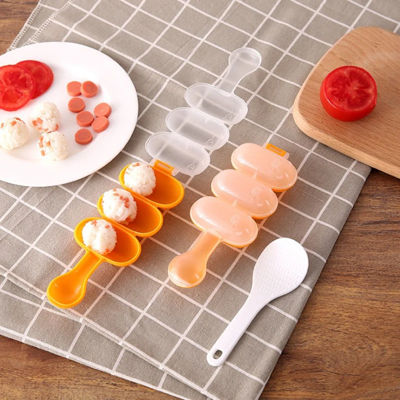 1pc Sushi Maker Rice Ball Molds Sushi Balls Maker Mould Spoon Kitchen Cooking Utensil Tools Set
1pc Sushi Maker Rice Ball Molds Sushi Balls Maker Mould Spoon Kitchen Cooking Utensil Tools Set
