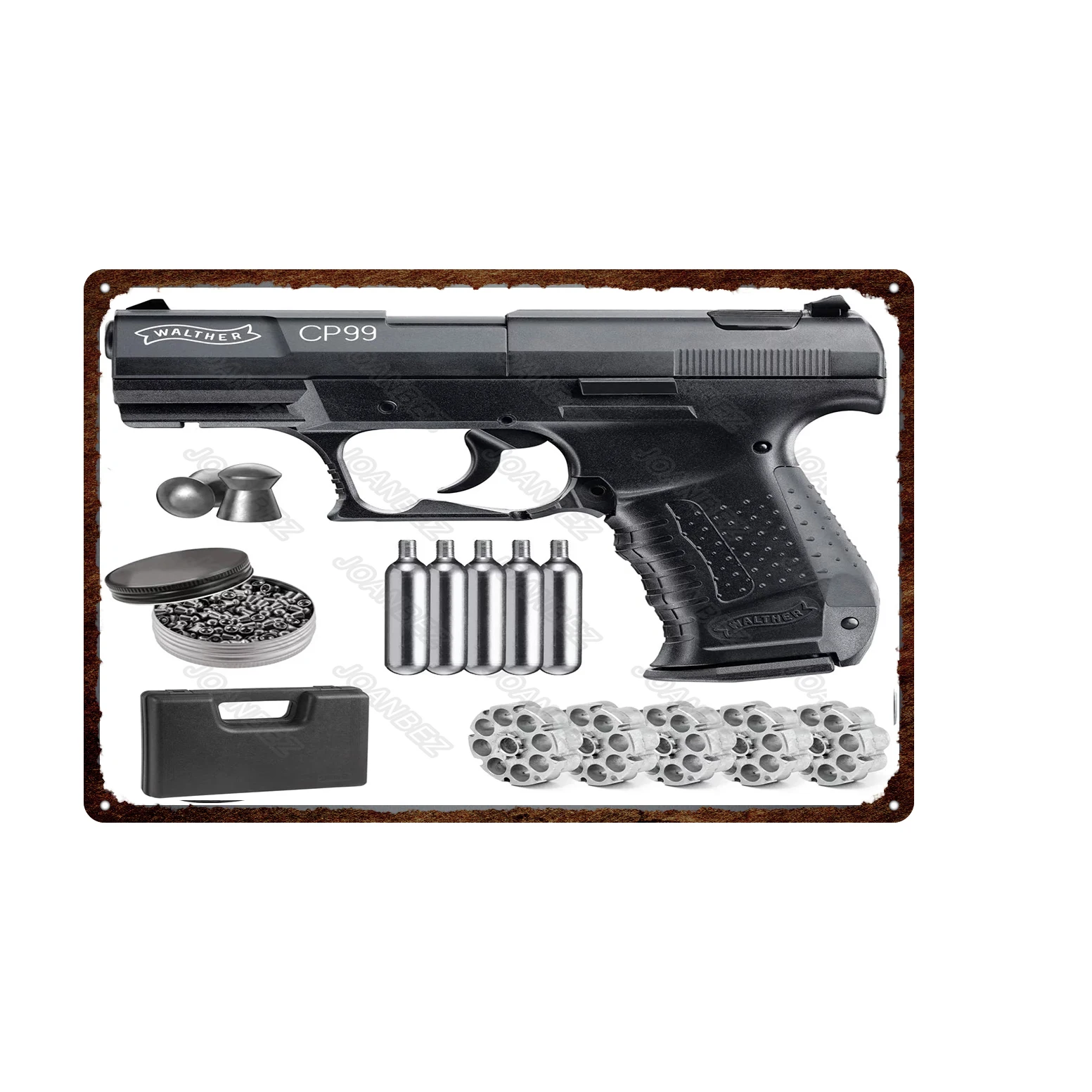Automatic black segment single rod metal bracelet pull CP99 trigger carbon dioxide 10XCO2 metal iron skin painting combination
Automatic black segment single rod metal bracelet pull CP99 trigger carbon dioxide 10XCO2 metal iron skin painting combination