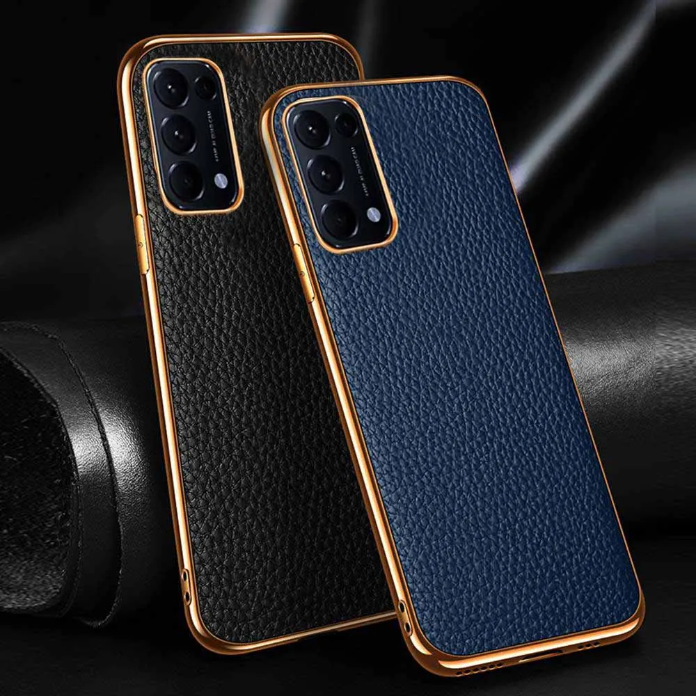 Genuine Leather Case For Oppo Reno 5 Pro Plus Case Reno 5K Find X3 Lite Cover Leather & Electroplate Etui Coque For Reno 5 Cases
Genuine Leather Case For Oppo Reno 5 Pro Plus Case Reno 5K Find X3 Lite Cover Leather & Electroplate Etui Coque For Reno 5 Cases