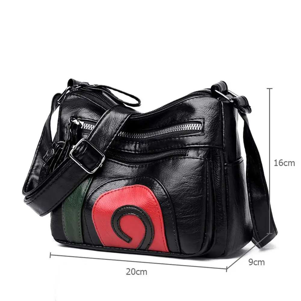 Fashion Hit Color Women Shoulder Messenger Handbags Vintage PU Leather Ladies Daily Casual Leather Crossbody Bags
Fashion Hit Color Women Shoulder Messenger Handbags Vintage PU Leather Ladies Daily Casual Leather Crossbody Bags
