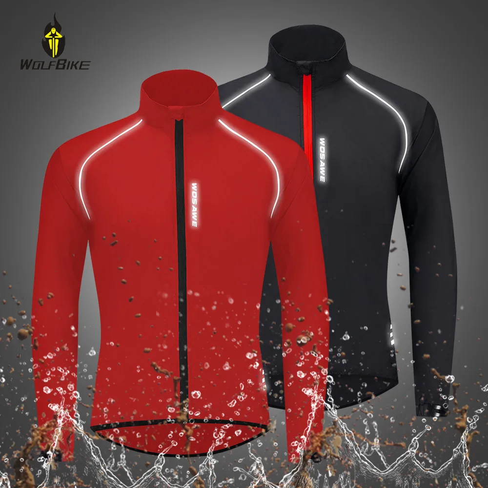 WOSAWE Windproof Men Cycling Jersey Women Water Repellent Reflective Bicycle Bike Sports Jackets MTB Downhill Long Windbreaker
WOSAWE Windproof Men Cycling Jersey Women Water Repellent Reflective Bicycle Bike Sports Jackets MTB Downhill Long Windbreaker