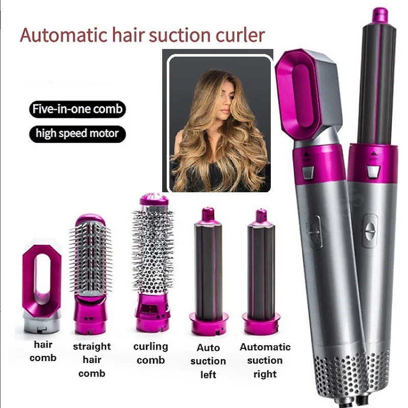 5 In 1 Straightening Comb Wet Dry Hair Straightener Brush Hot Air Comb Curling & Straight Hair Styling Comb Electric Hair Dryer
5 In 1 Straightening Comb Wet Dry Hair Straightener Brush Hot Air Comb Curling & Straight Hair Styling Comb Electric Hair Dryer