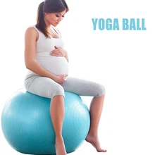 Birthing Ball For Pregnancy Maternity Labour & Yoga + Our 100 Page Pregnancy Book, Exercise, Birth & Recovery Plan, Anti-Burst
