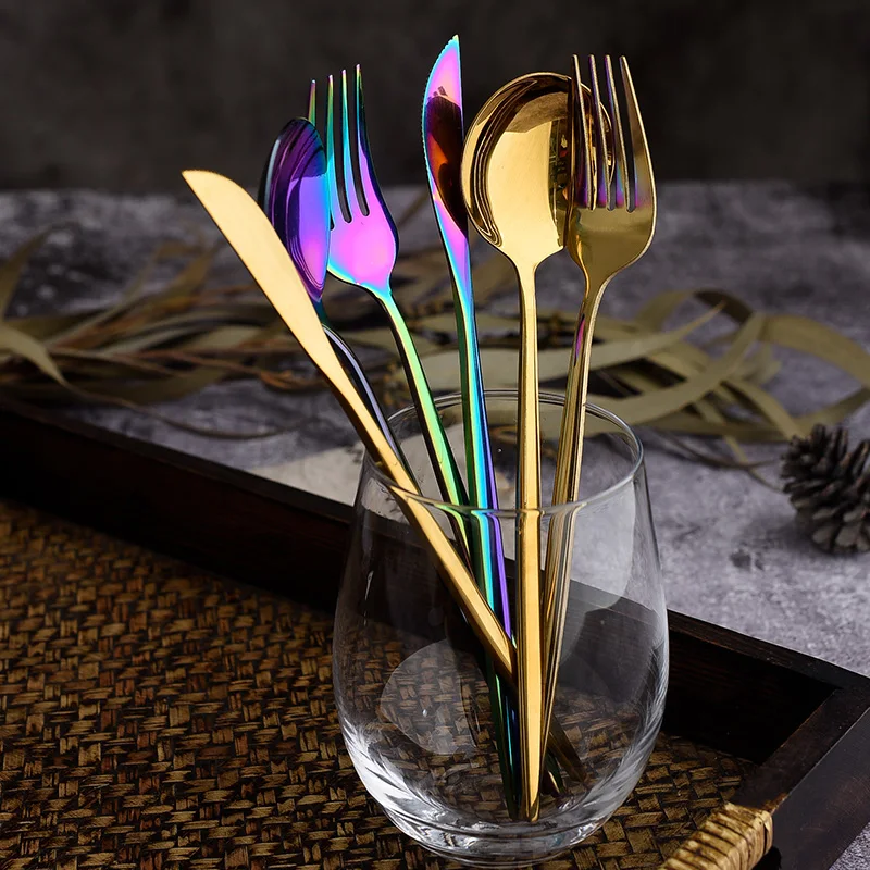 stainless steel long handle round spoon household spoon restaurant coffee spoon stirring high-grade spoon fork knife cultery set
stainless steel long handle round spoon household spoon restaurant coffee spoon stirring high-grade spoon fork knife cultery set