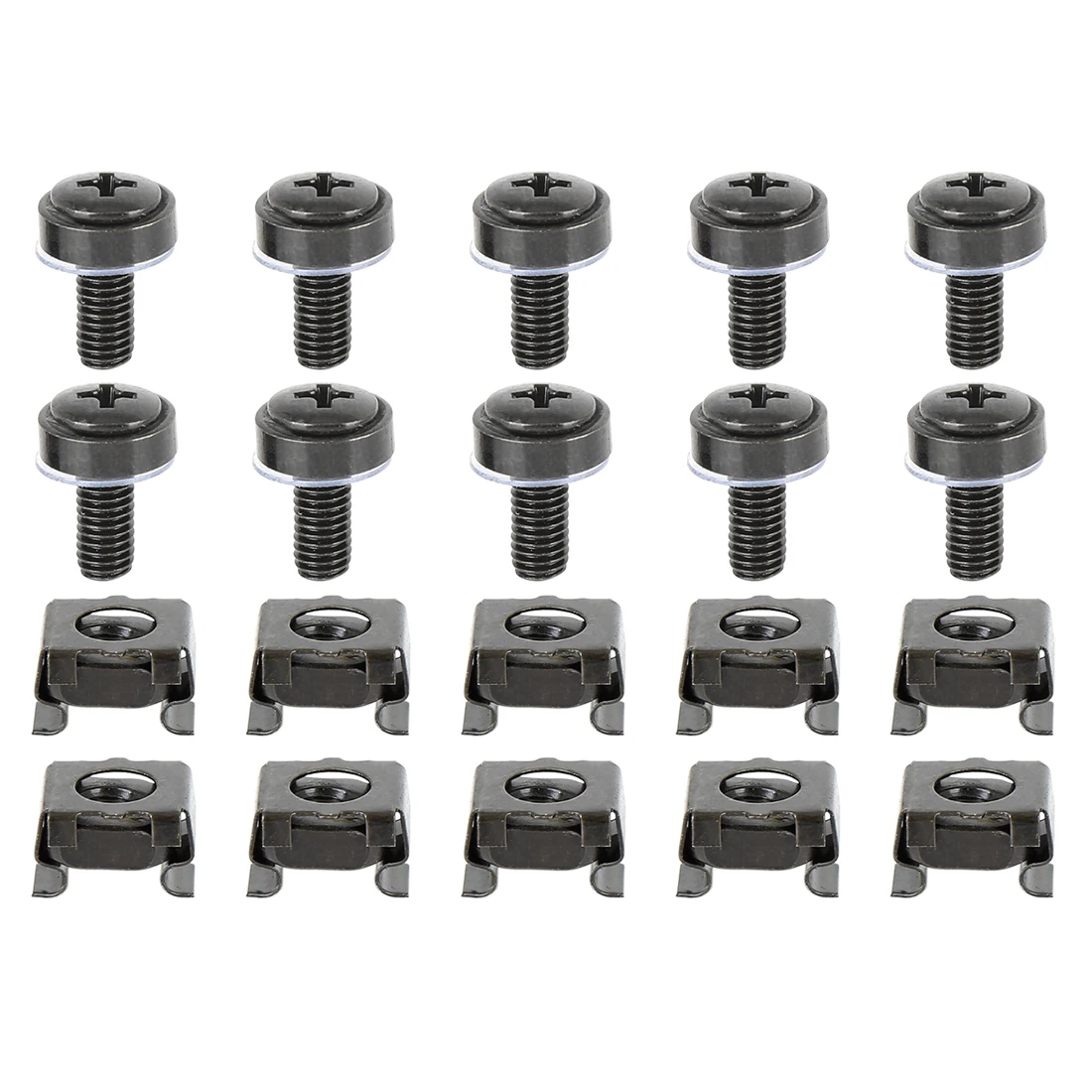 Uxcell 50 Set Car 5mm Cage Nuts and M5 x 16mm Mounting Screws Bolts for License Plate Black
Uxcell 50 Set Car 5mm Cage Nuts and M5 x 16mm Mounting Screws Bolts for License Plate Black