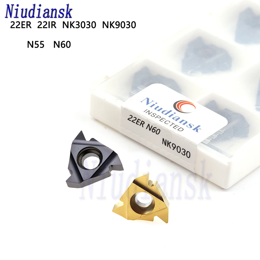 22ER N55 N60 NK3030 NK9030 высококачественные твердосплавные резные вставки токарный