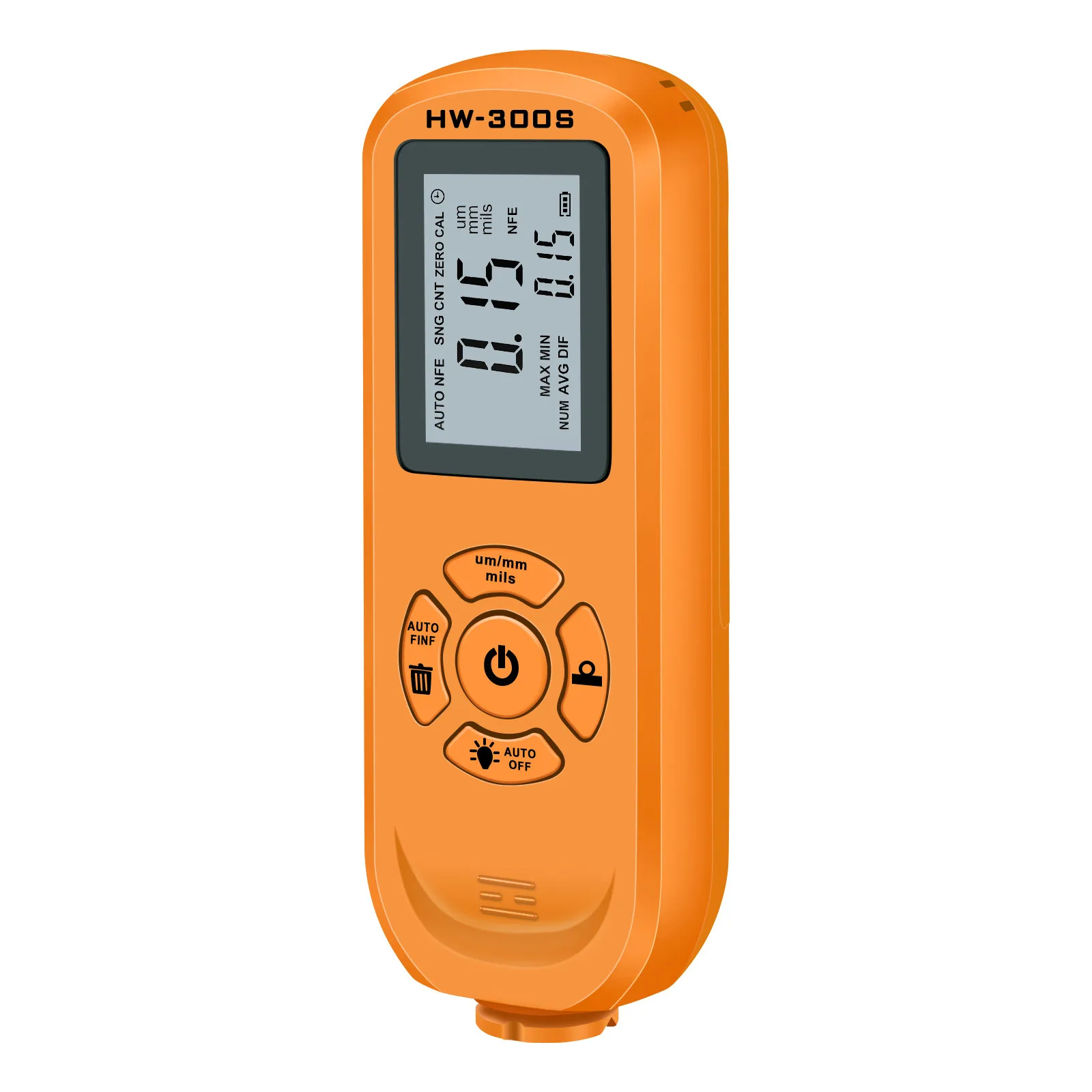 HW-300S Digital LCD Coating Thickness Gauge For Car Paint Making Meter Sensors Film Tester Pachometer Measuring Instruments Tool
HW-300S Digital LCD Coating Thickness Gauge For Car Paint Making Meter Sensors Film Tester Pachometer Measuring Instruments Tool