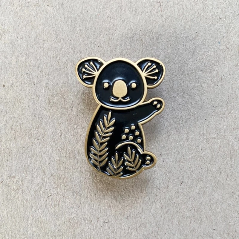 Creative Black Cute Koala Hard Enamel Badge Pin Brooch Men Women Accessories Backpack Collar Party Pins Kids Kawaii Jewelry Gift 
Creative Black Cute Koala Hard Enamel Badge Pin Brooch Men Women Accessories Backpack Collar Party Pins Kids Kawaii Jewelry Gift