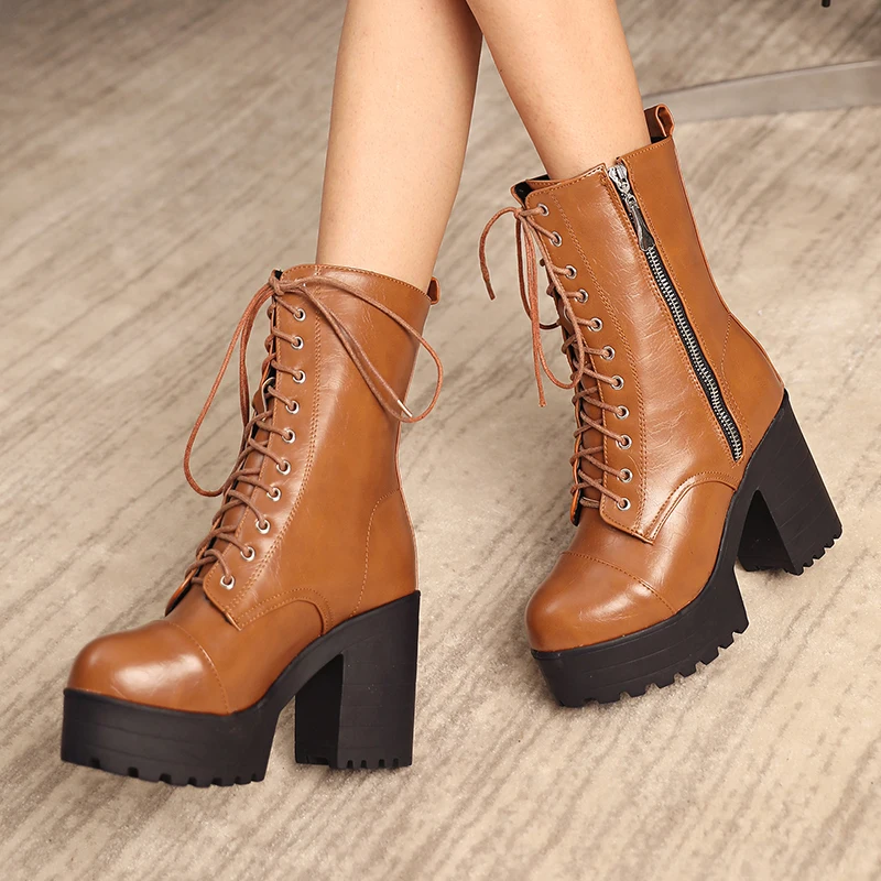 LDHZXC Sexy Comfort High Heel Ankle Boots for Women High Heeled Shoes Party Nightclub Black Leather PU Platform Shoes Large Size
LDHZXC Sexy Comfort High Heel Ankle Boots for Women High Heeled Shoes Party Nightclub Black Leather PU Platform Shoes Large Size