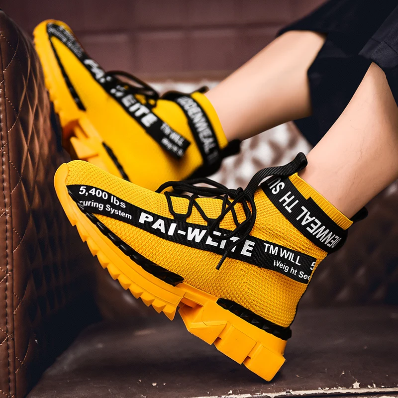 New Style Thick Bottom Running Shoes for Men White Sneakers Outdoor Sport Shoes Man Training Athletic Jogging Shoes Zapatillas
New Style Thick Bottom Running Shoes for Men White Sneakers Outdoor Sport Shoes Man Training Athletic Jogging Shoes Zapatillas