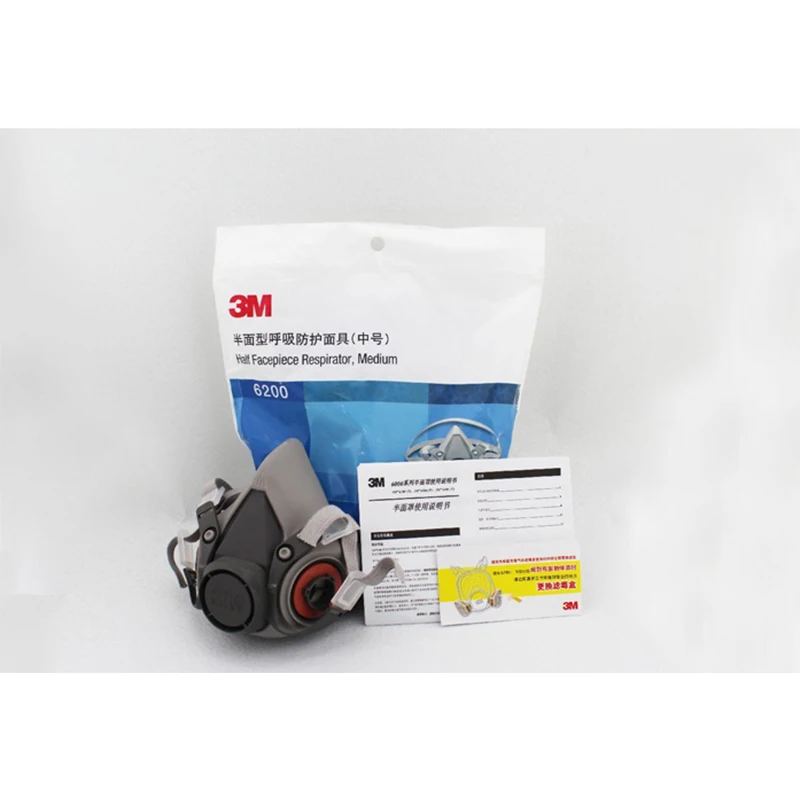 3M Dust Mask 6200 with 2091 P100 Anti-Particle Filter Genuine Industrial Dust Anti-Fog PM2.5 Acid Gas Particles Protective Mask
3M Dust Mask 6200 with 2091 P100 Anti-Particle Filter Genuine Industrial Dust Anti-Fog PM2.5 Acid Gas Particles Protective Mask