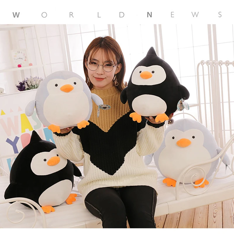 30cm Kawaii Fat Penguin Stuffed Plush Toys Pendant Cosplay Toy Baby Soft Animal Penguin Doll Kids Girl Christmas Birthday Gift
30cm Kawaii Fat Penguin Stuffed Plush Toys Pendant Cosplay Toy Baby Soft Animal Penguin Doll Kids Girl Christmas Birthday Gift