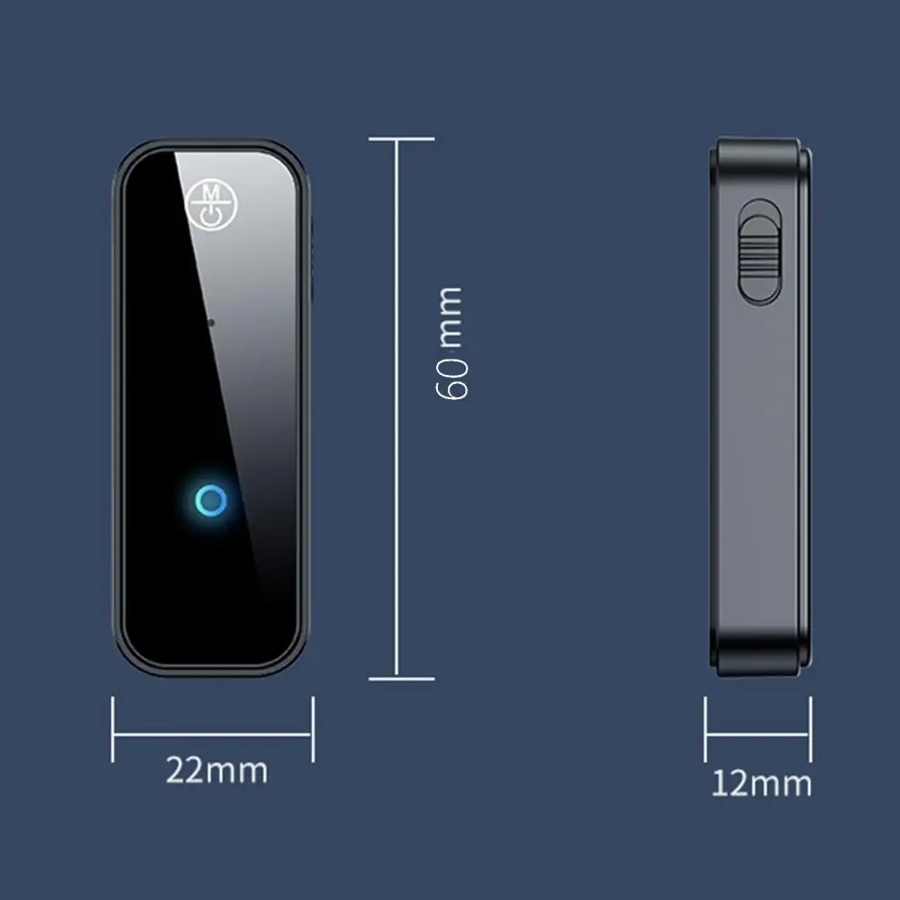 New Bluetooth 5.0 transmitter receiver 2-in-1 AUX Bluetooth wireless audio adapter TV PC universal capacity
New Bluetooth 5.0 transmitter receiver 2-in-1 AUX Bluetooth wireless audio adapter TV PC universal capacity