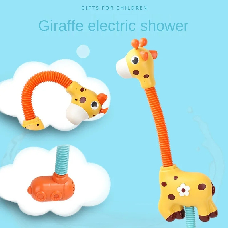 Children's Bath Toy Electric Giraffe Suction Cup Baby Bath Toy Water Spray Toy Children's Bathtub Toy Sprinkler Baby Shower
Children's Bath Toy Electric Giraffe Suction Cup Baby Bath Toy Water Spray Toy Children's Bathtub Toy Sprinkler Baby Shower