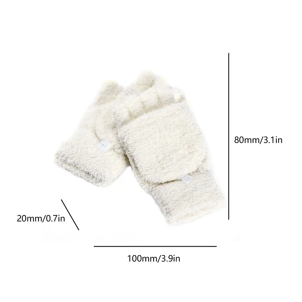 1 Pair Lasting Comfort Soft Velvet Girls Gloves Women Hand Wrist Warmer Winter Fingerless Gloves Mitten
1 Pair Lasting Comfort Soft Velvet Girls Gloves Women Hand Wrist Warmer Winter Fingerless Gloves Mitten