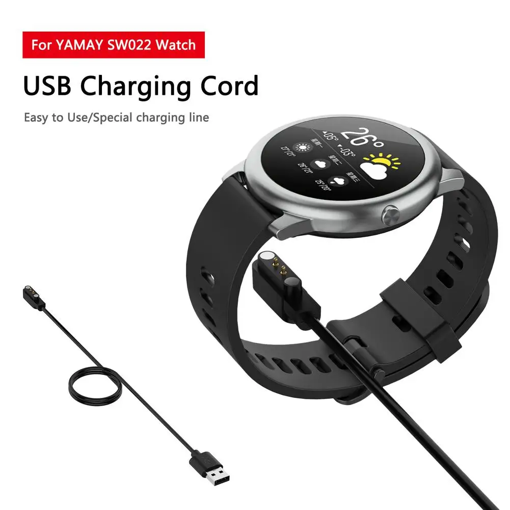 New Magnetic Dock Charger Adapter USB Charging Cord Cable For YAMAY SW022 For Imilab Kw66 For Xiaomi Haylou RT LS05S Smart Watch
New Magnetic Dock Charger Adapter USB Charging Cord Cable For YAMAY SW022 For Imilab Kw66 For Xiaomi Haylou RT LS05S Smart Watch