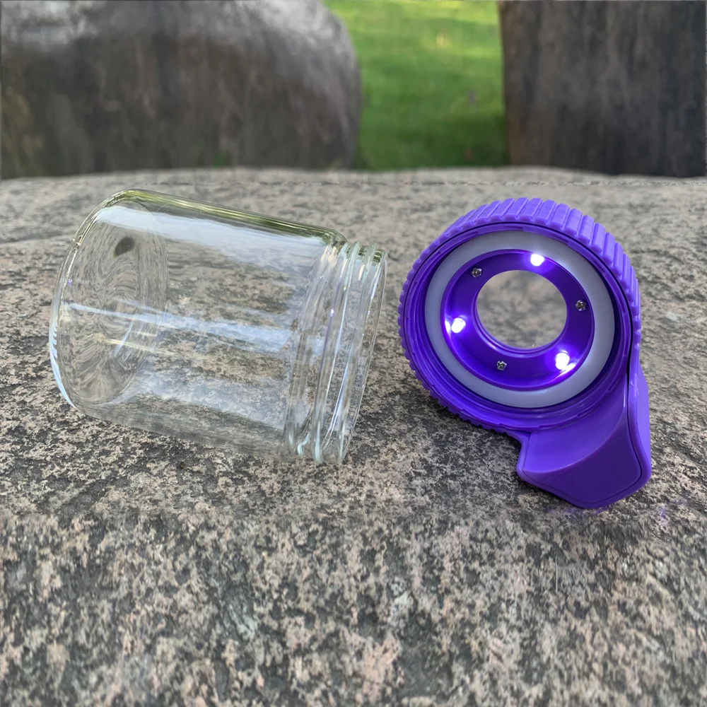 1pc Tanyte Plastic&Glass Light-Up LED Air Tight Storage Magnifying Jar Viewing Container 155ML Vacuum Seal Plastic Pill Box Case
1pc Tanyte Plastic&Glass Light-Up LED Air Tight Storage Magnifying Jar Viewing Container 155ML Vacuum Seal Plastic Pill Box Case