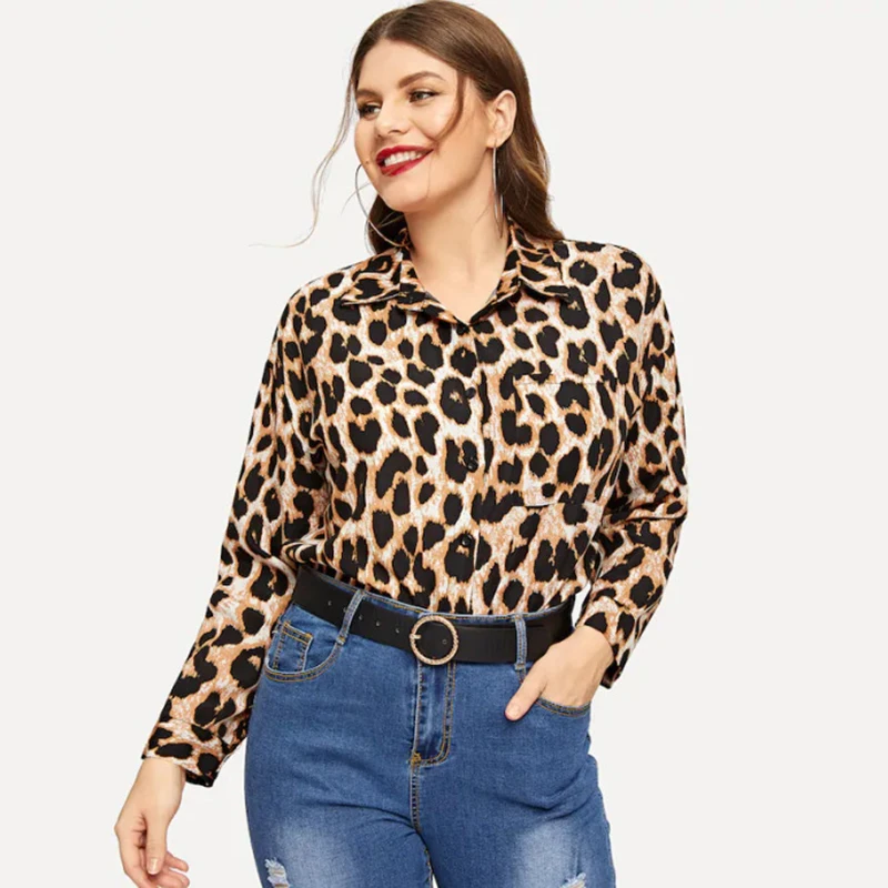 Blouse Autumn 2021 new loose fashion sexy long-sleeved retro Блузки Рубашки blouses Leopard shirt women ins style design sense
Blouse Autumn 2021 new loose fashion sexy long-sleeved retro Блузки Рубашки blouses Leopard shirt women ins style design sense