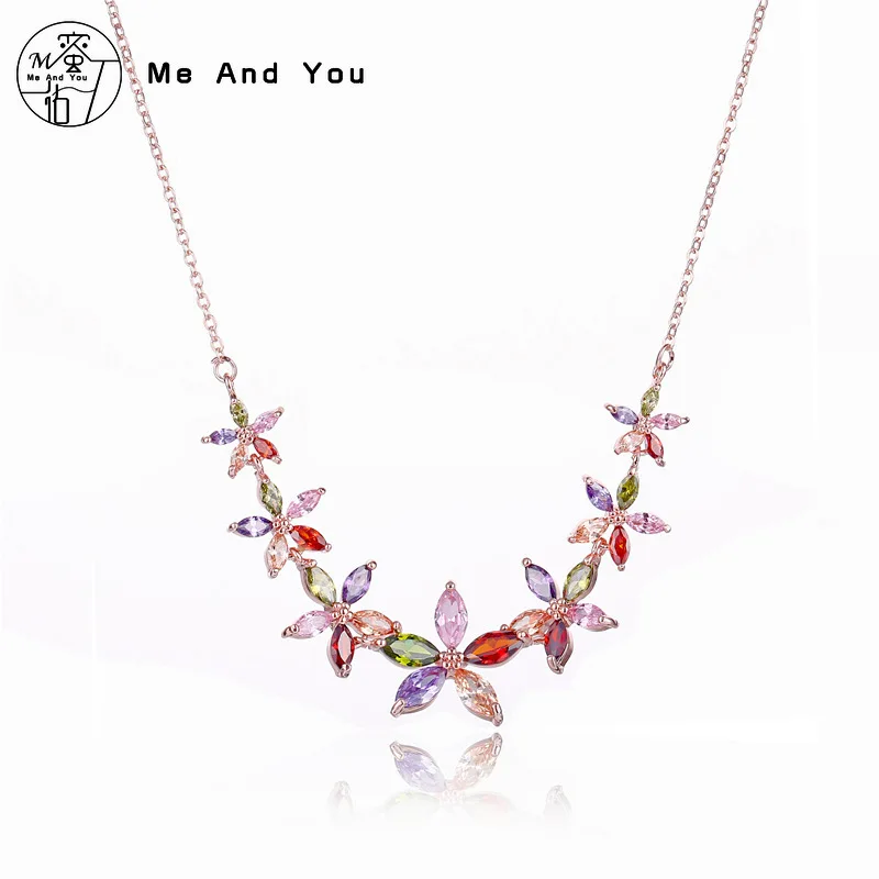 Colorful zircon necklaces zircon necklaces Korean fashion accessories chain neck goth
Colorful zircon necklaces zircon necklaces Korean fashion accessories chain neck goth