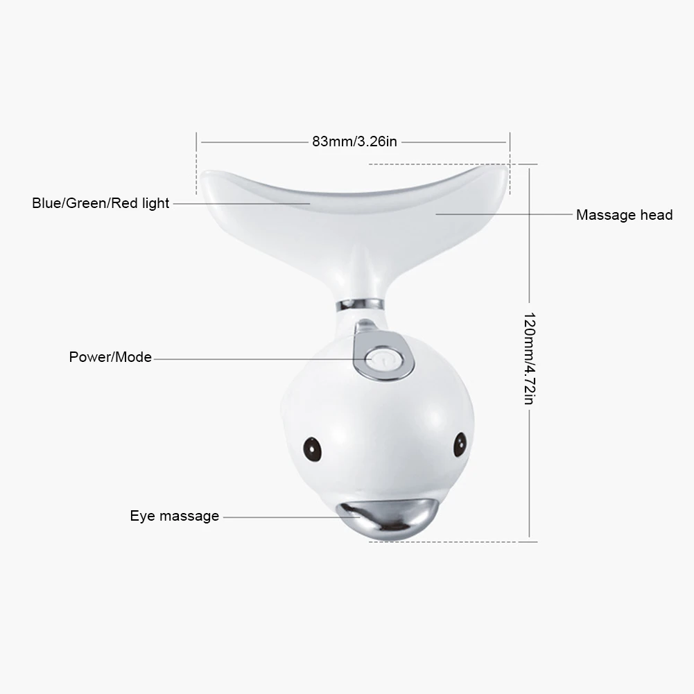 Face and Neck Massager 45C+5C Heat Therapy 3 Modes Rechargeable Anti-Aging Neck Device LED Photon Therapy Skin Care Tools
Face and Neck Massager 45C+5C Heat Therapy 3 Modes Rechargeable Anti-Aging Neck Device LED Photon Therapy Skin Care Tools