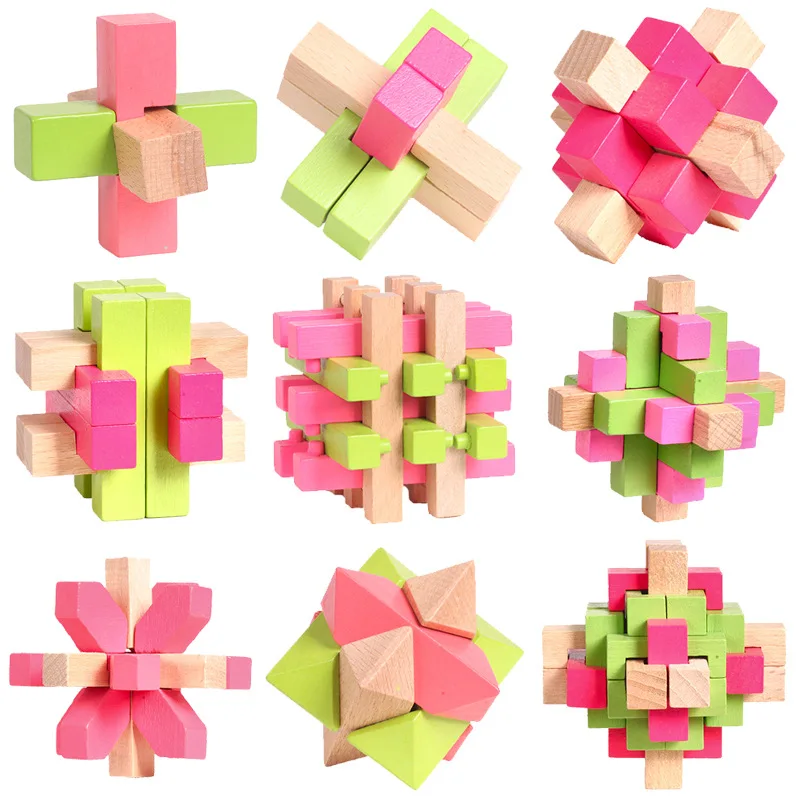 Multi Color Luban Lock Set Educational Toy Adult Full Set Of High Difficulty Children's Intellectual Toys
Multi Color Luban Lock Set Educational Toy Adult Full Set Of High Difficulty Children's Intellectual Toys