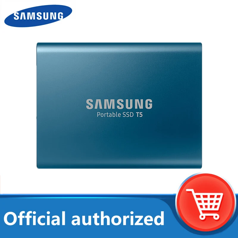 SAMSUNG T5 внешний твердотельный накопитель USB3.1 Gen2 (10 Гбит/с) 500 Гб 250 жесткий диск 1 ТБ 2