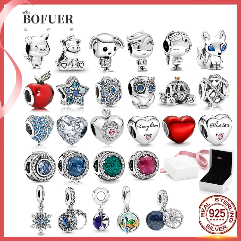 Fit Original Pandora Series of beads Sterling Silver 925 Bracelets Charm Necklaces For Women Birthday Gift Box fashion jewelry
Fit Original Pandora Series of beads Sterling Silver 925 Bracelets Charm Necklaces For Women Birthday Gift Box fashion jewelry